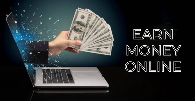 earn money online graphic